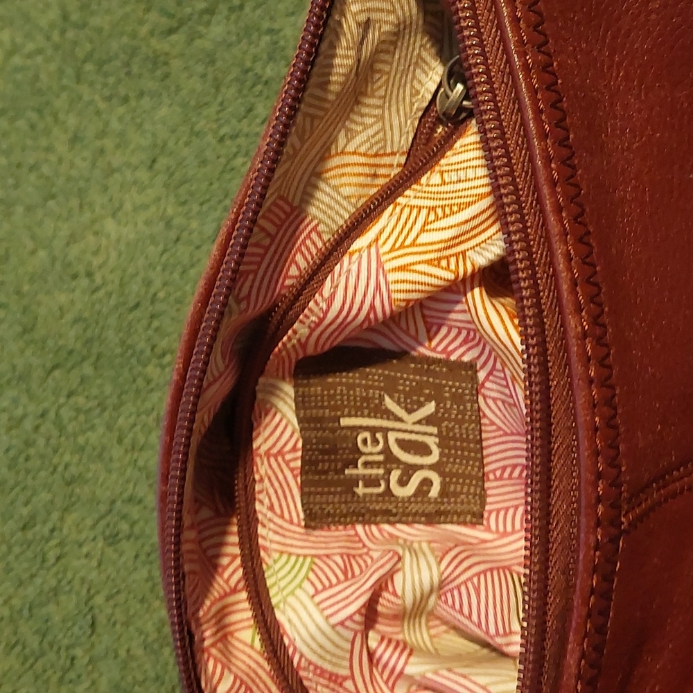 THE SAK maroon purse - Picture 7 of 8